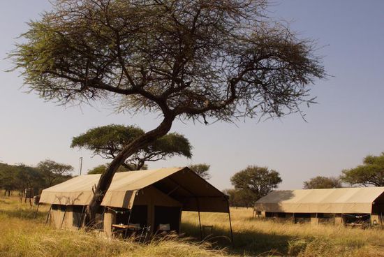 Abschied von meinem Zelt.