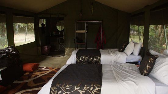 Mein "kleines" Zelt.