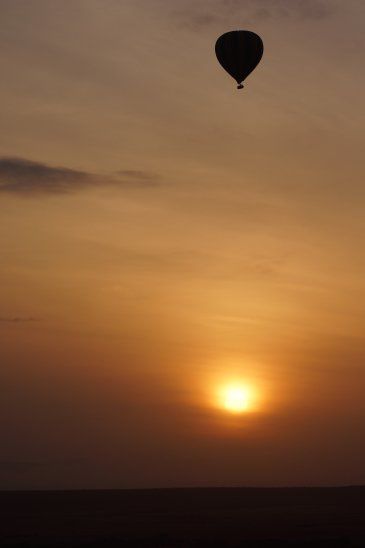 Die Sonne geht auf, wir sind unterwegs.
