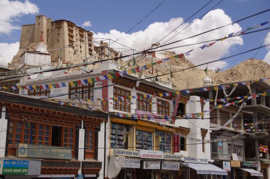 Altstadt von Leh mit dem Leh-PalastMehr Fotos auf meiner Homepage