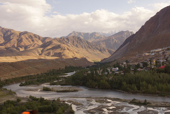 Anfahrt auf Kargil.