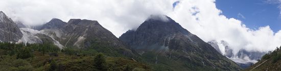 180-Grad-Panorama Naturschutzgebiet Yading