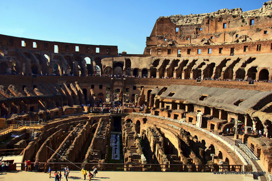 Im Innneren des Kolosseums