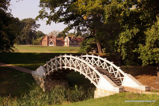 So eine Brücke macht immer wieder was her.