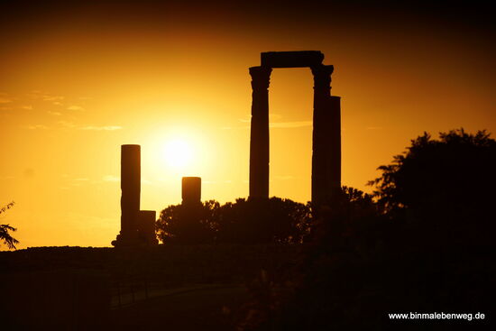 Herkulestempel auf dem Zitadellenhügel