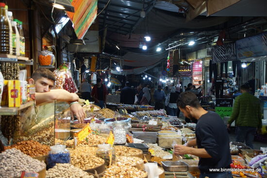 Unterwegs in den Souks von Amman