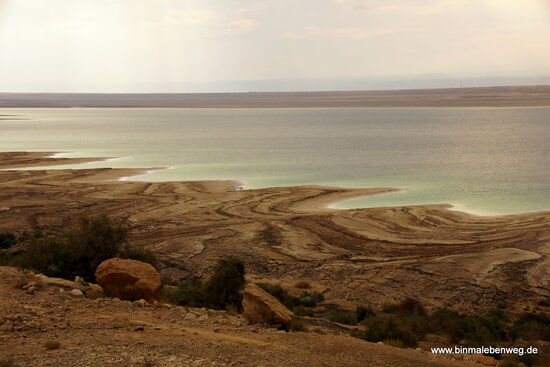 Das Tote Meer trocknet aus...