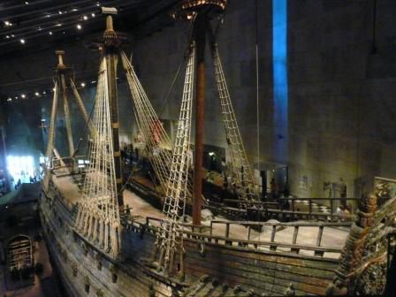 Der Stolz der schwedischen Seefahrt aus dem Jahre 1628 - die Vasa