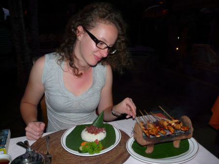 Satay am Tongrill