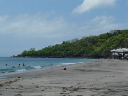 der weiße Strand