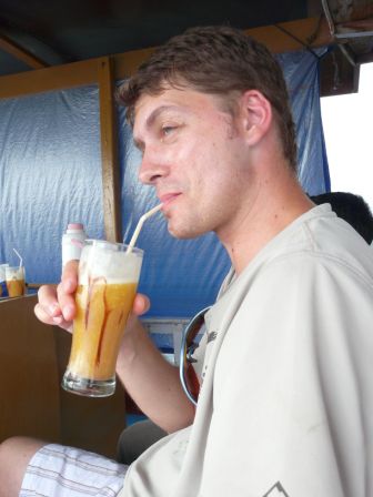 Bananen in Form von Saft...