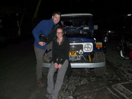Unser Jeep zum Viewpoint