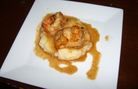 Nr. 4: gebratener Seeteufel mit Hummersauce