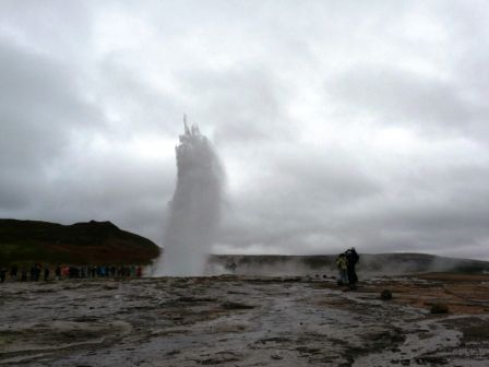 Double-Eruption gibt's auch hier (Video)