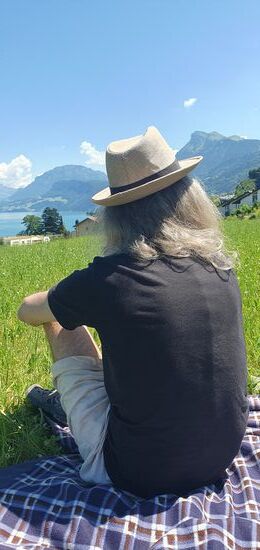 Picknick mit Seeblick.