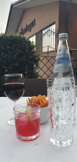 Sundowner im „Ai Castagni“.