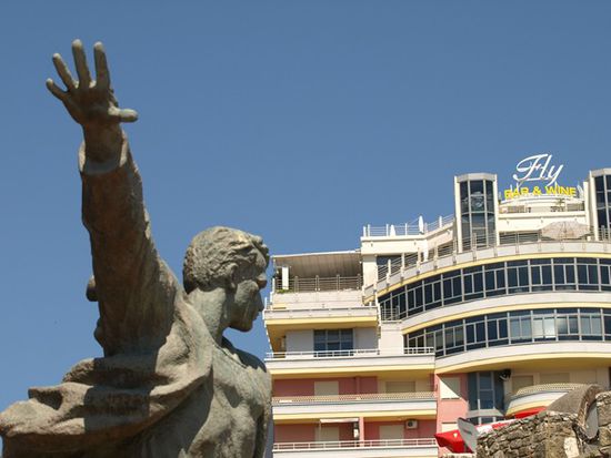 Aufbruchstimmung in Durres