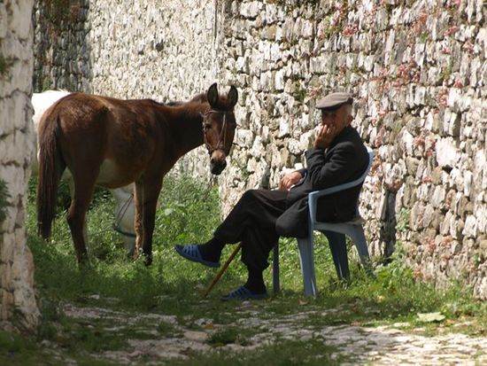 Auf der Burg in Berat