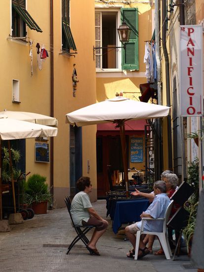 Gassenszene in Monterosso