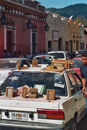 Fahrender Händler in San Cristóbal