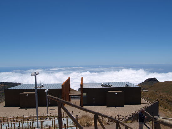 Blick aus 1800 und ebbes Metern vom Pico Areiro aus.