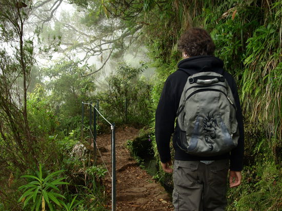 Hier zieht wieder einmal Nebel auf.