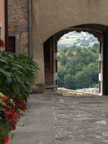 Eines der unaufdringlichen, aber schönen Details in Buzet.