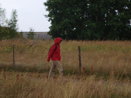 Gestern noch nackichbaden, heute Wasser von oben.
