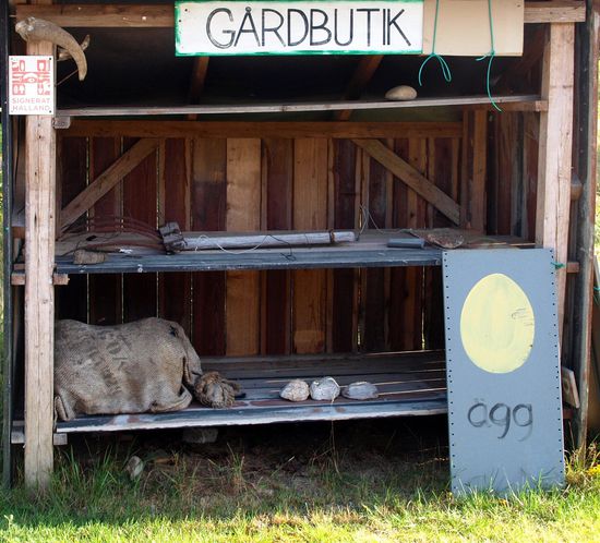 Keine Gartenboutique, sondern ein Hofladen.