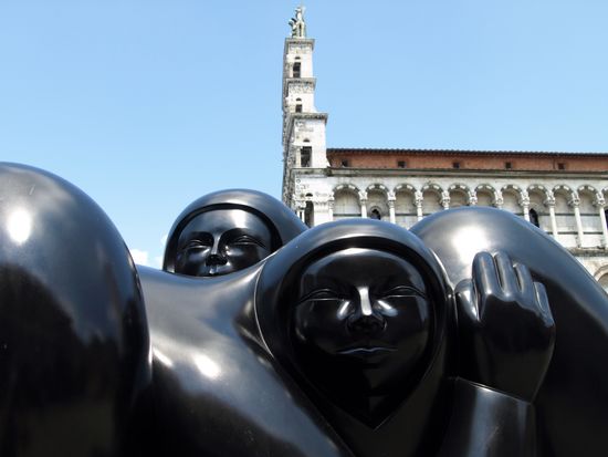 Chiesa San Michele und moderne Kunst.