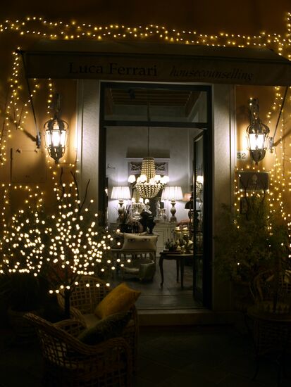 Und hier in ein Geschäft.