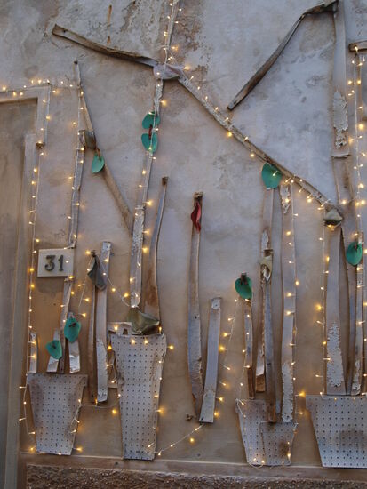 Die Fassade eines Ladens.