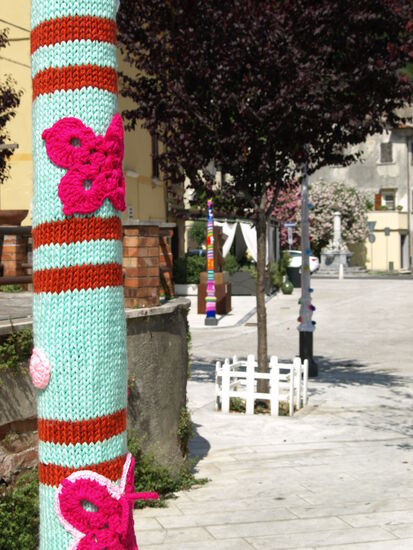 Jede Laterne ein Kunstwerk.