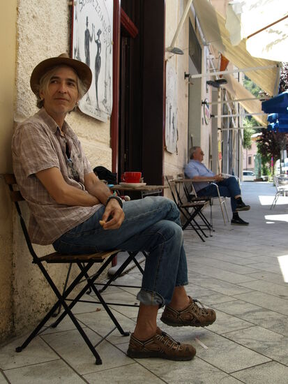 Pause auf Italienisch.