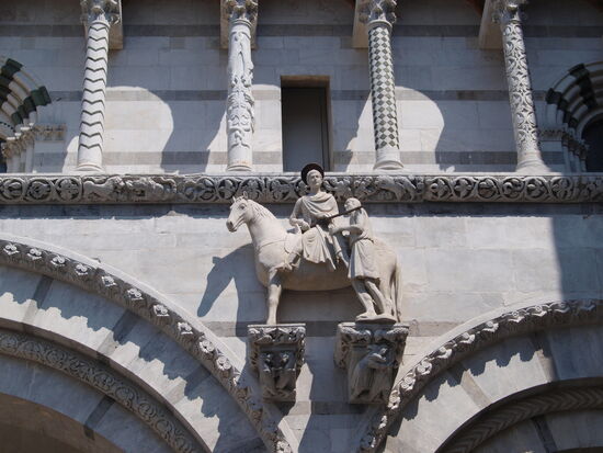 Detail am Dom St. Martino.