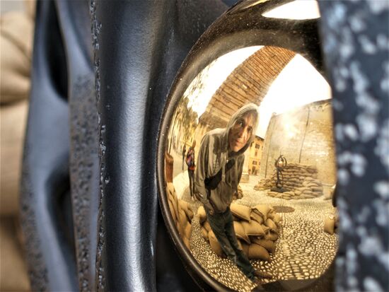 Kunst ist auch im Regen anregend.