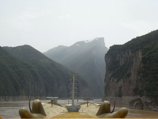 Einfahrt in die große Schlucht