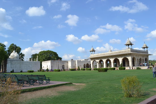 Moti Masjid (auf dem Gelaende des Red Fort)