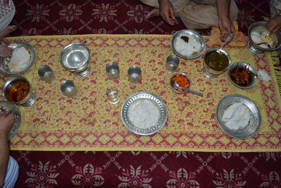 Abendessen bei der Familie