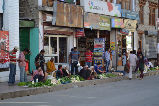 Strasse in Leh