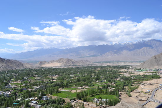 Blick auf Leh