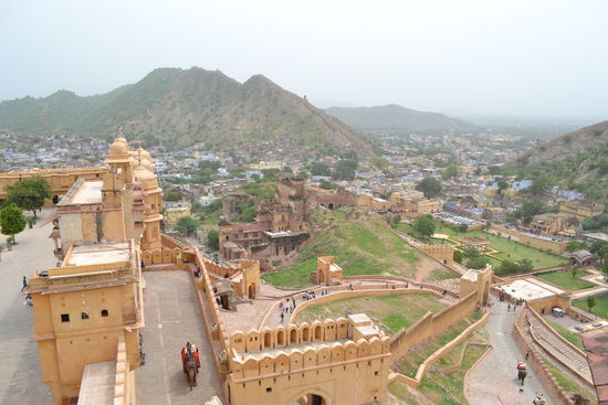 Blick auf die Stadt, Jaipur