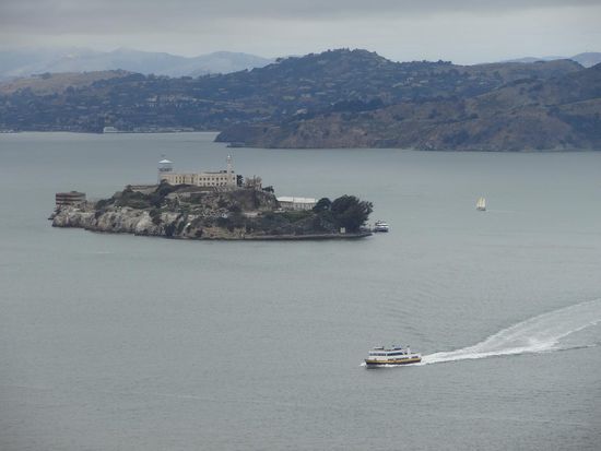 Blick vom Coit Tower (Alcatraz)