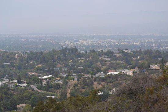 Blick auf Los Angeles