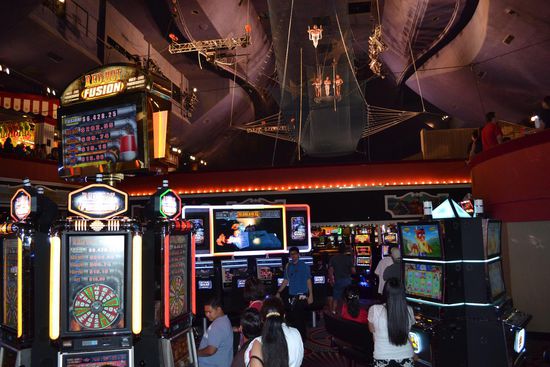 Trapezshow im "Circus Circus"