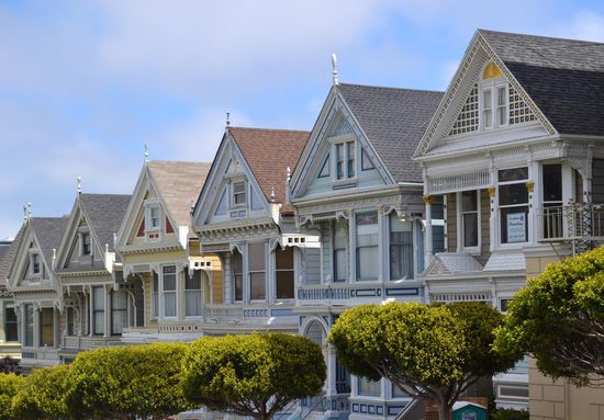 viktorianische Häuser