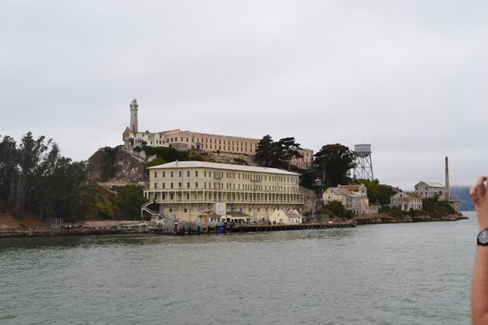Ankunft auf Alcatraz