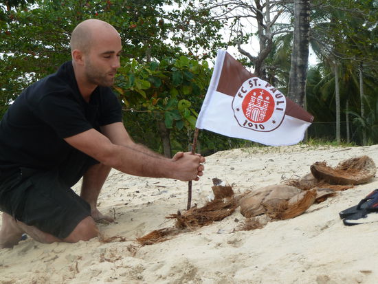 Klares Ergebnis: St.Pauli: 1 - Kokossnuss: Nuuuuuuuul