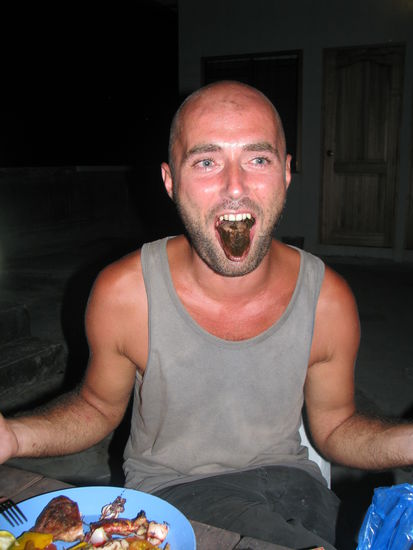 hmmm... explodierter Tintenfisch