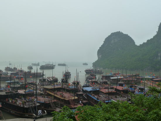 die sind alle! gleichzeitig aus der Bucht raus und rammten sich stetig